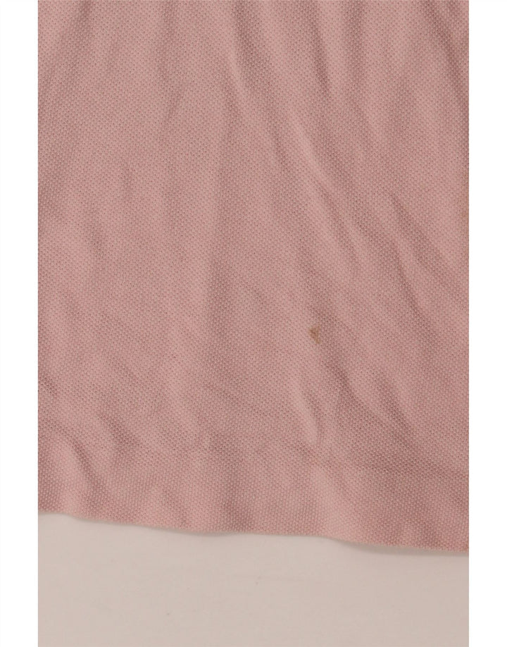 Lacoste Polo Homme Taille 4 Coton Rose Moyen