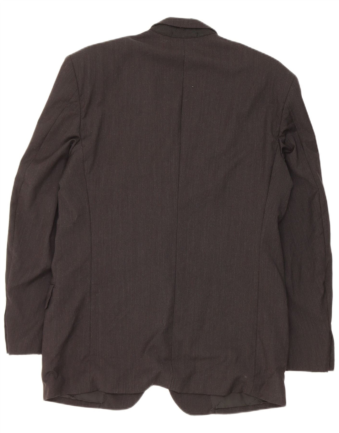 Trussardi Veste Blazer 2 Boutons IT 48 Laine Vierge Noir Moyen Homme