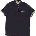 CHAMPION Polo Homme XL Bleu Marine Coton