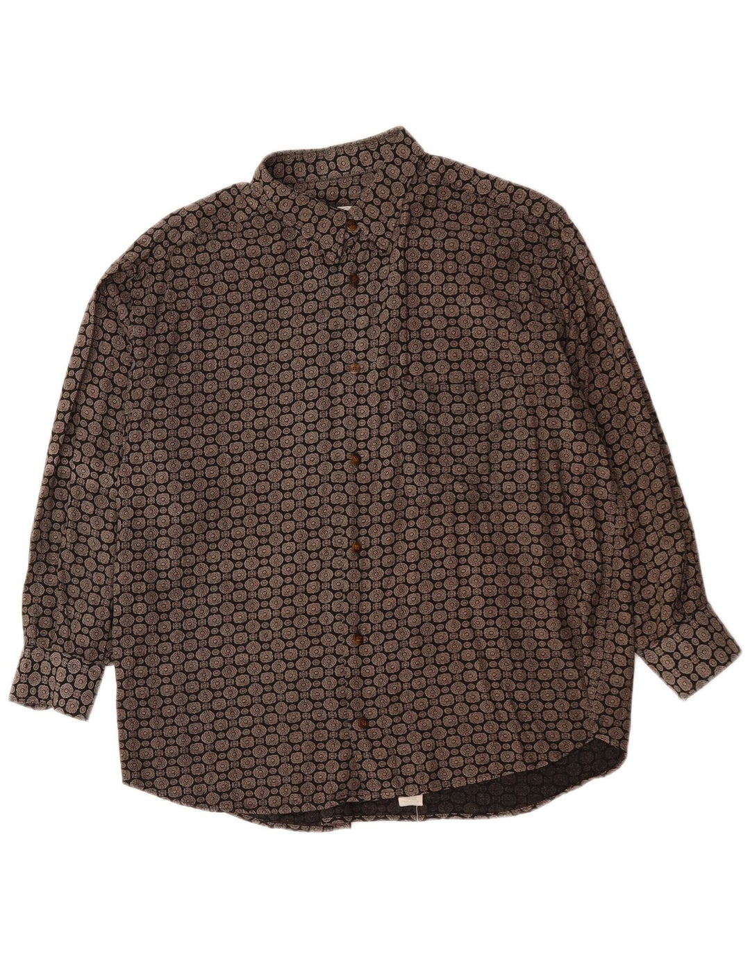 Médecin généraliste. BELLINI & COMPANY Chemise Homme Medium Noir Géométrique Viscose