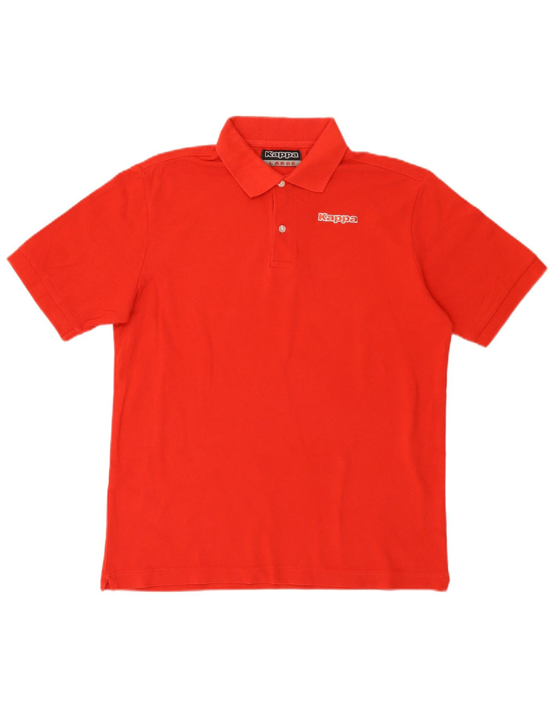 Kappa Polo Homme Grand Rouge Coton