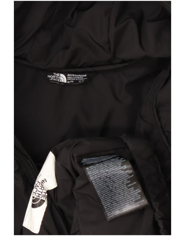 The North Face Veste matelassée à capuche pour garçons 14-15 ans XL Noir Polyester