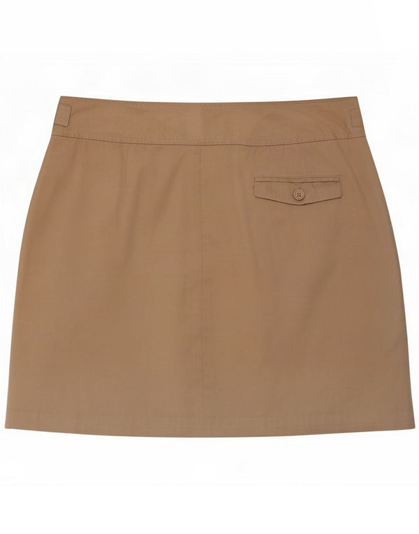 Mini jupe femme Lacoste Taille 46 XL W34 Coton Beige