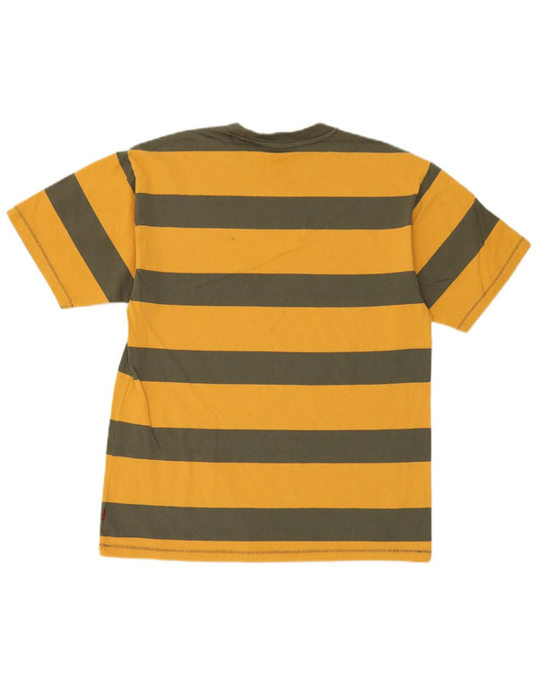 Levi's T-Shirt Vintage Fit Homme Jaune Rayé Coton Petit