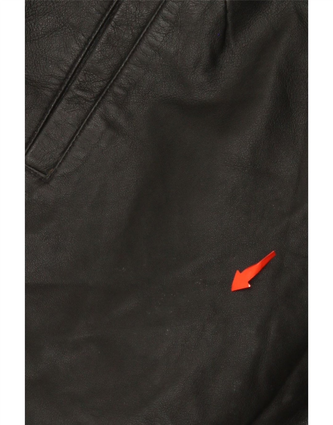 MISS JOY Short en cuir taille haute pour femme EU 38 Medium W25 Cuir noir