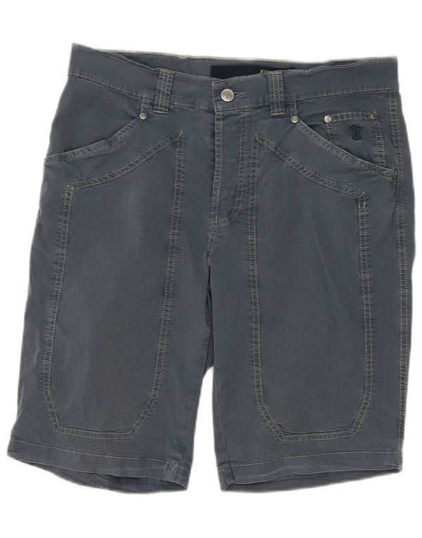 Jeckerson Short décontracté pour homme W32 en coton gris moyen