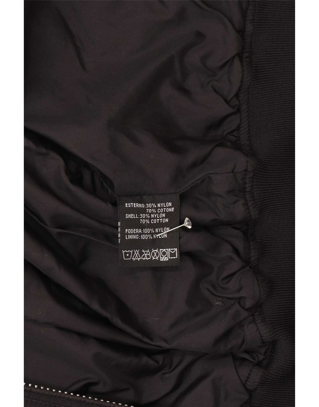 Refrigue Bomber Garçon 13-14 ans Nylon Noir