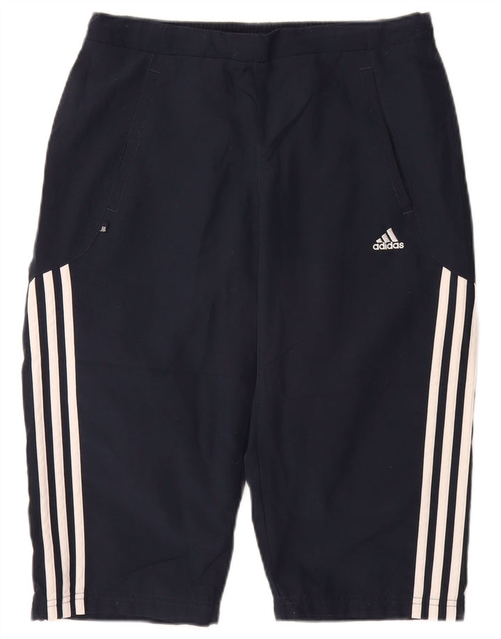Adidas Bermuda Sport Short UK 12 Medium Bleu Marine Polyester