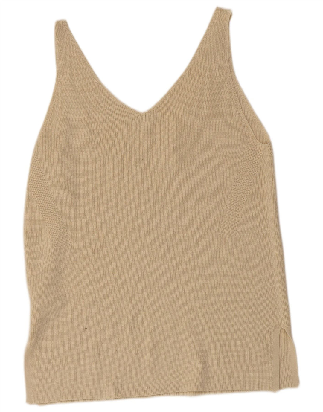 Marks & Spencer Débardeur pour femme UK 14 Large Beige Coton