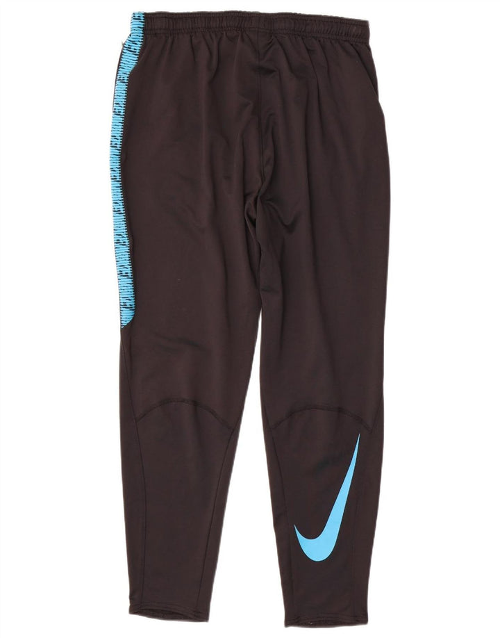 NIKE Pantalon de survêtement Dri Fit Graphic pour hommes, grand, noir, polyester