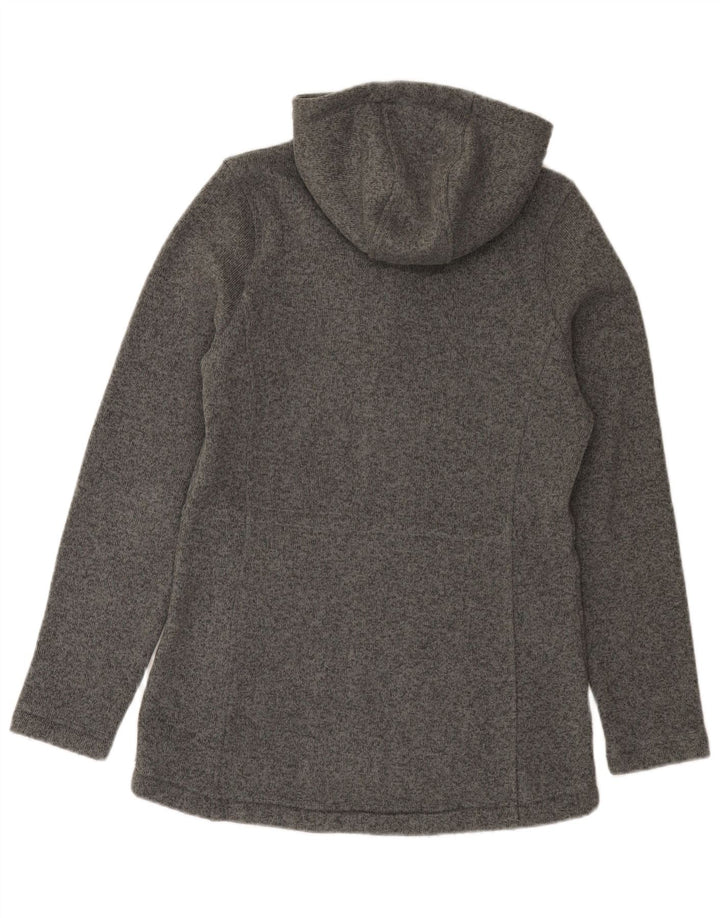 The North Face Veste utilitaire à capuche pour femme UK 14 Large Gris Moucheté