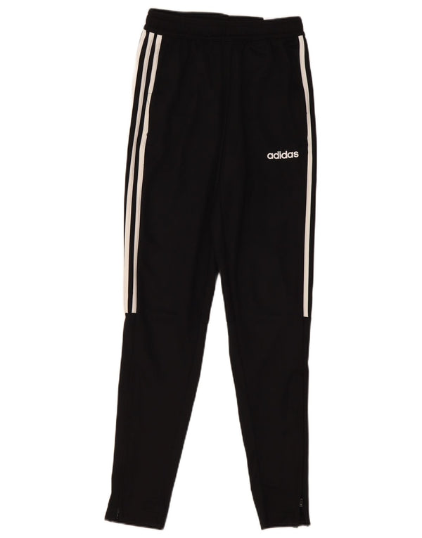 Adidas Pantalon de survêtement pour homme XS Noir Rayé Polyester Sports