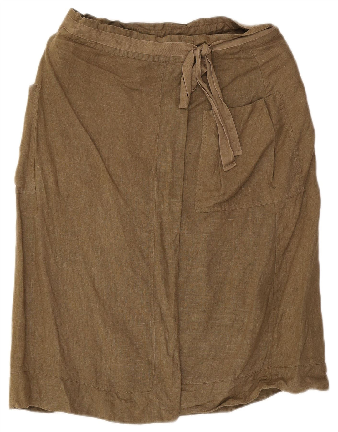 Sasha Jupe cargo pour femme UK 12 Medium W29 Lin kaki