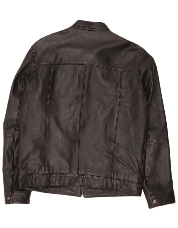 Bata Veste en cuir pour homme UK 42 XL Noir