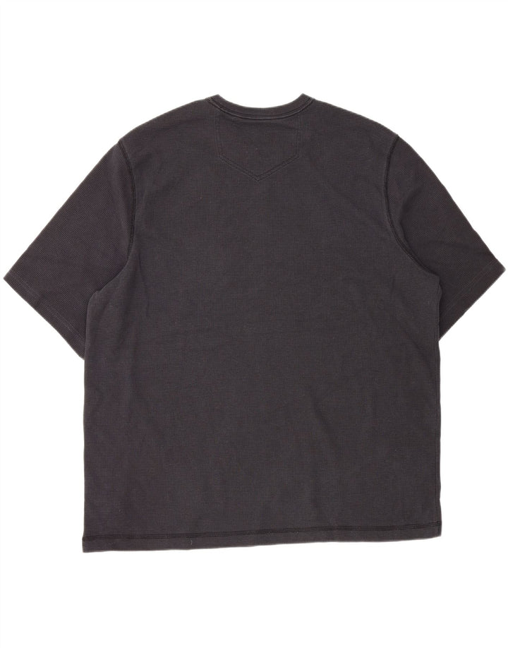 EDDIE BAUER Mens T-Shirt Top XL Black Cotton Vintage Eddie Bauer and Second-Hand Eddie Bauer from Messina Hembry 