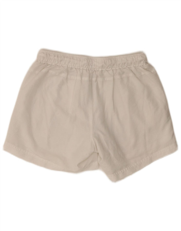 PUMA Short de sport pour femme UK 10 Small Blanc