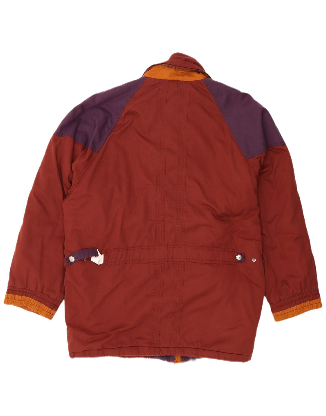 Veste coupe-vent vintage pour hommes UK 42 XL Maroon Colourblock