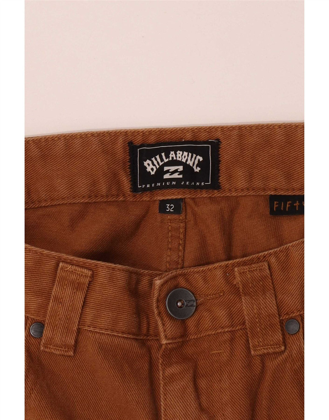 Billabong Jean droit régulier pour homme W32 L31 en coton marron