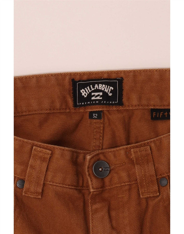 Billabong Jean droit régulier pour homme W32 L31 en coton marron