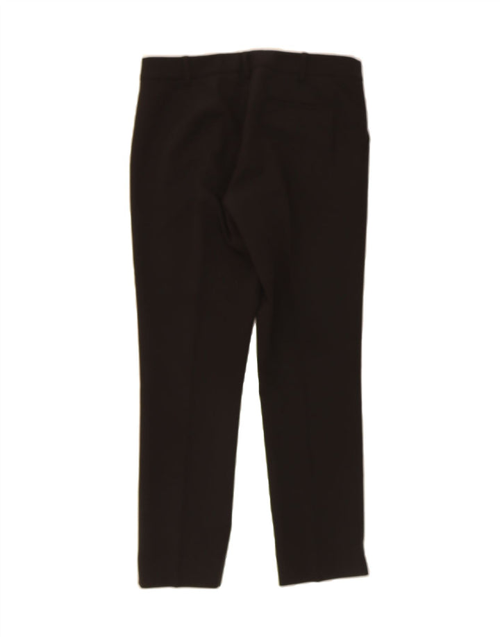 TRUSSARDI Womens Slim Chino Trousers IT 46 Large W32 L29 Black Polyester Vintage Trussardi and Second-Hand Trussardi from Messina Hembry 