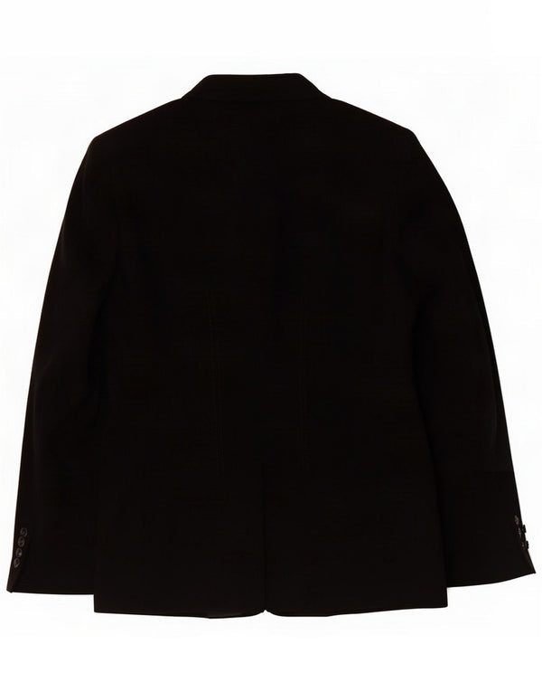 Veste blazer 3 boutons Caractere pour femme UK 14 Polyester noir moyen