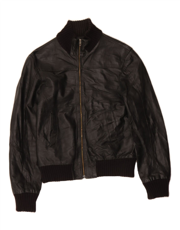 XAGON Veste en cuir pour homme UK 34 XS Cuir noir