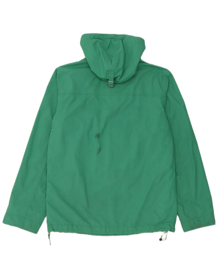 Napapijri Veste Anorak Graphique Femme UK 14 Vert Moyen Polyamide