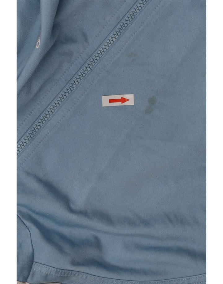 ADIDAS Veste de survêtement coupe ample pour homme UK 40/42 Bleu moyen Polyester