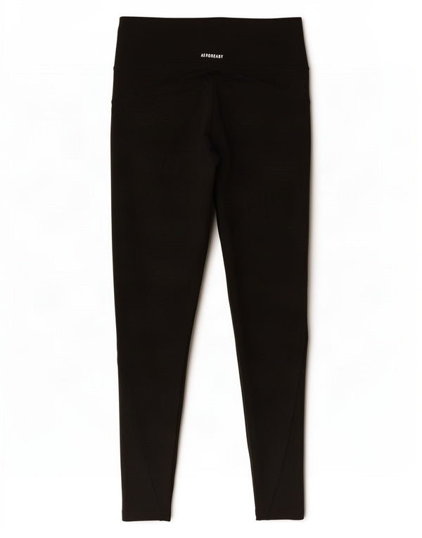 Adidas Legging moulant pour femme UK 8/10 Petit Noir Polyester