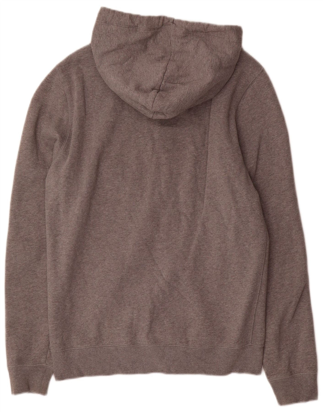 Jack Wills Pull à capuche zippé pour homme en coton moucheté gris moyen