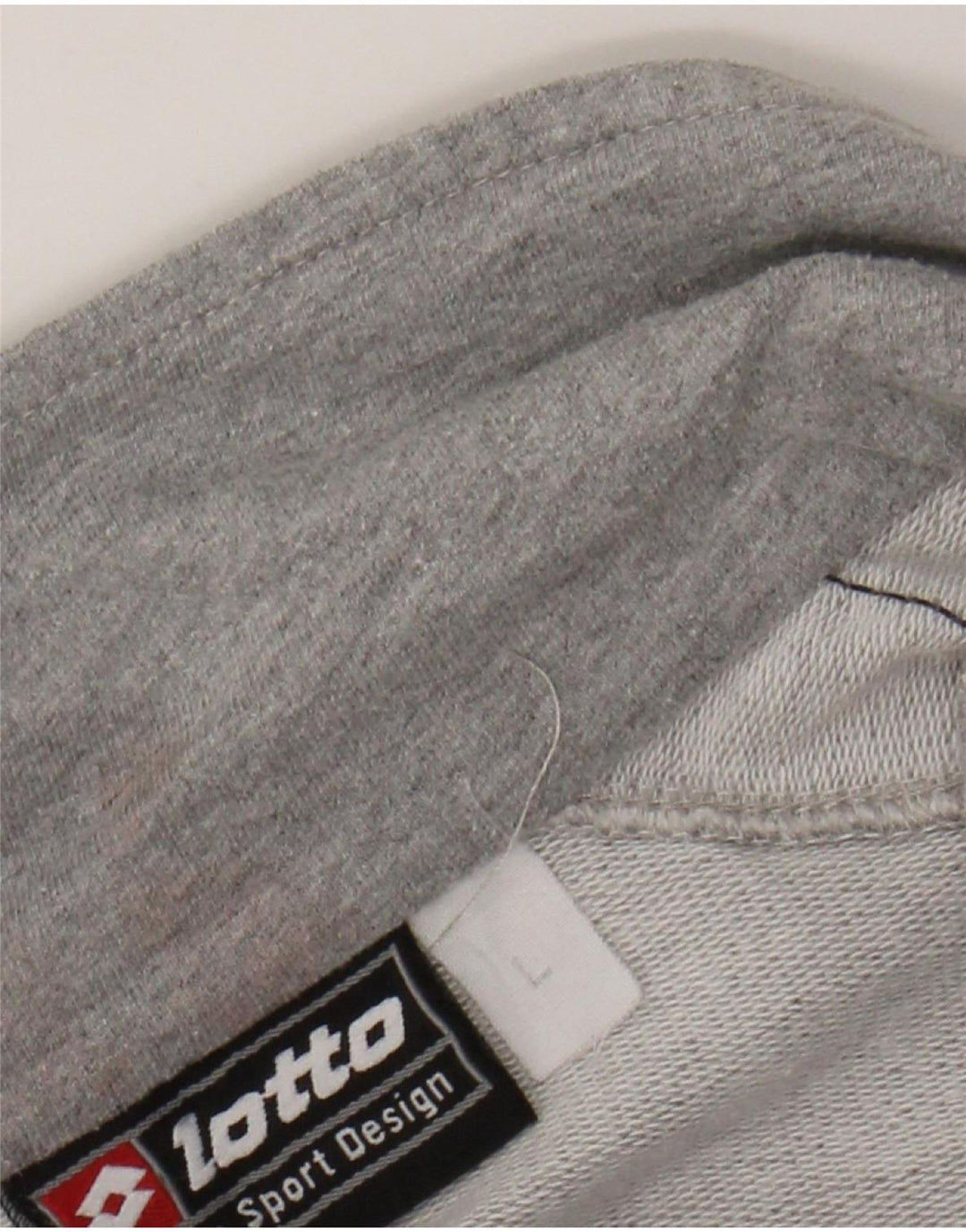 LOTTO Veste de Survêtement Homme Grand Gris Coton