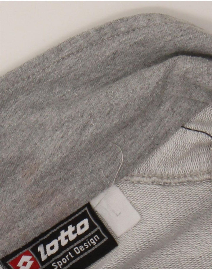 LOTTO Veste de Survêtement Homme Grand Gris Coton