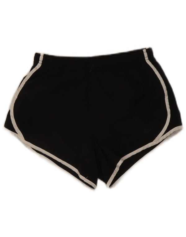 Nike Short de sport Dri Fit pour femme UK 12 Noir moyen Polyester