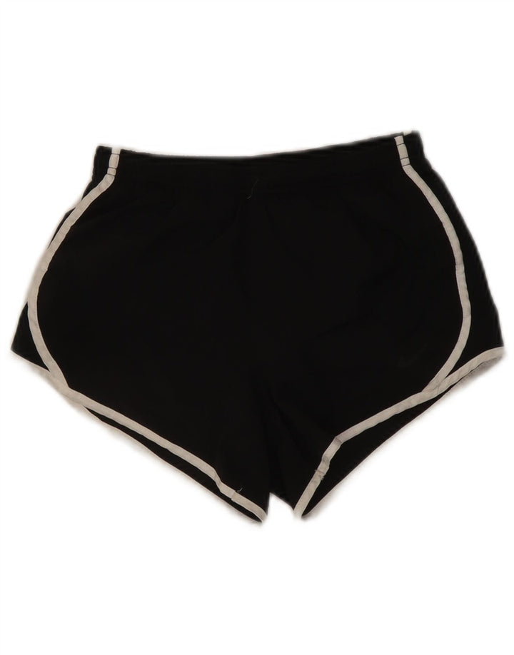 Nike Short de sport Dri Fit pour femme UK 12 Noir moyen Polyester
