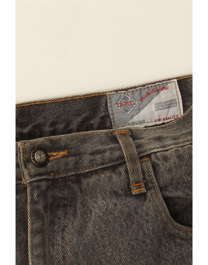 VINTAGE Jean fuselé femme W32 L30 Gris