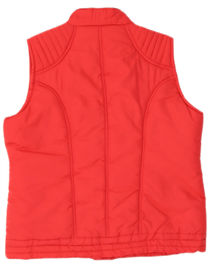 Paco Femme Gilet Rembourré UK 16 Grand Rouge Polyester