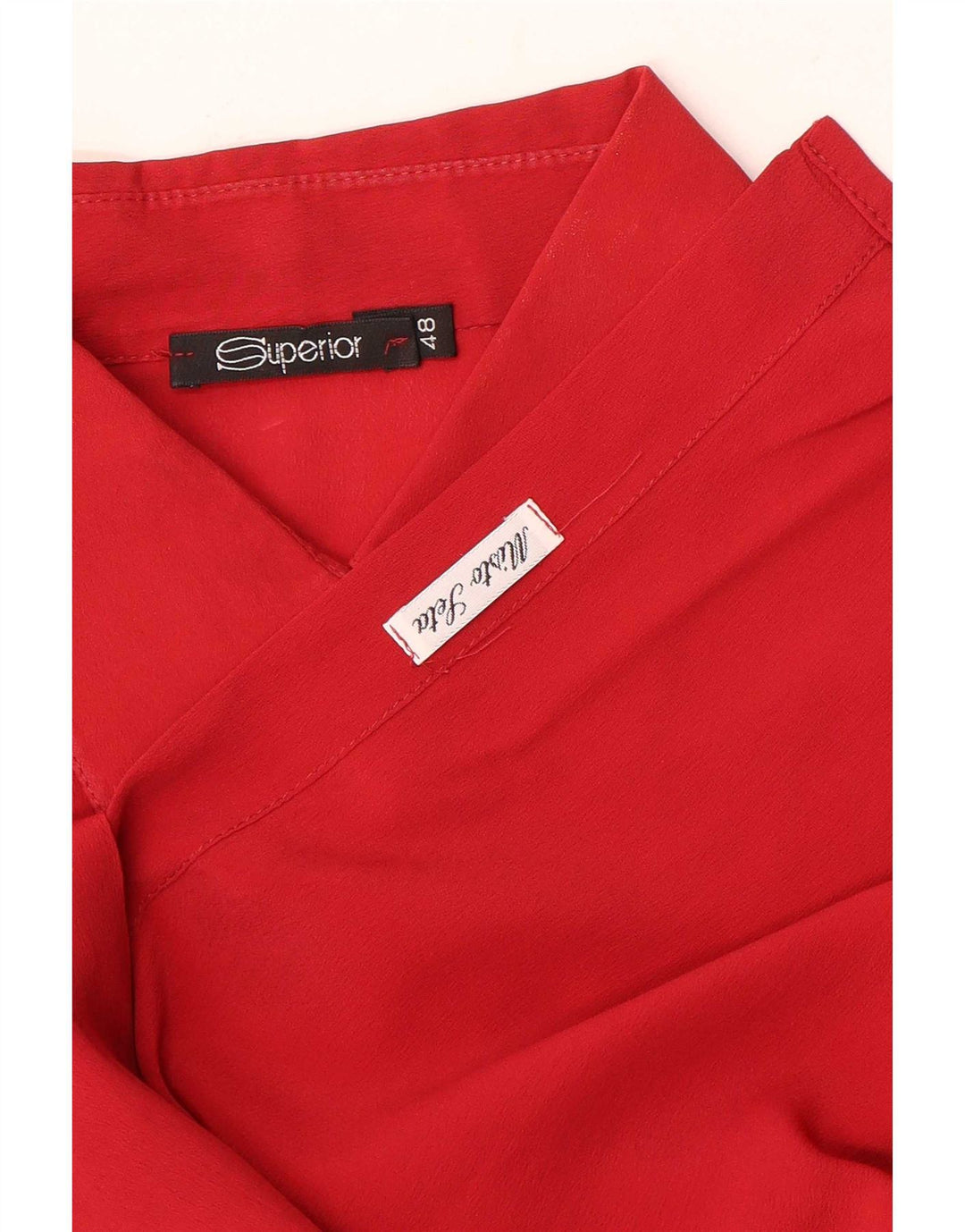 Chemisier Femme Superior IT 48 XL Soie Rouge