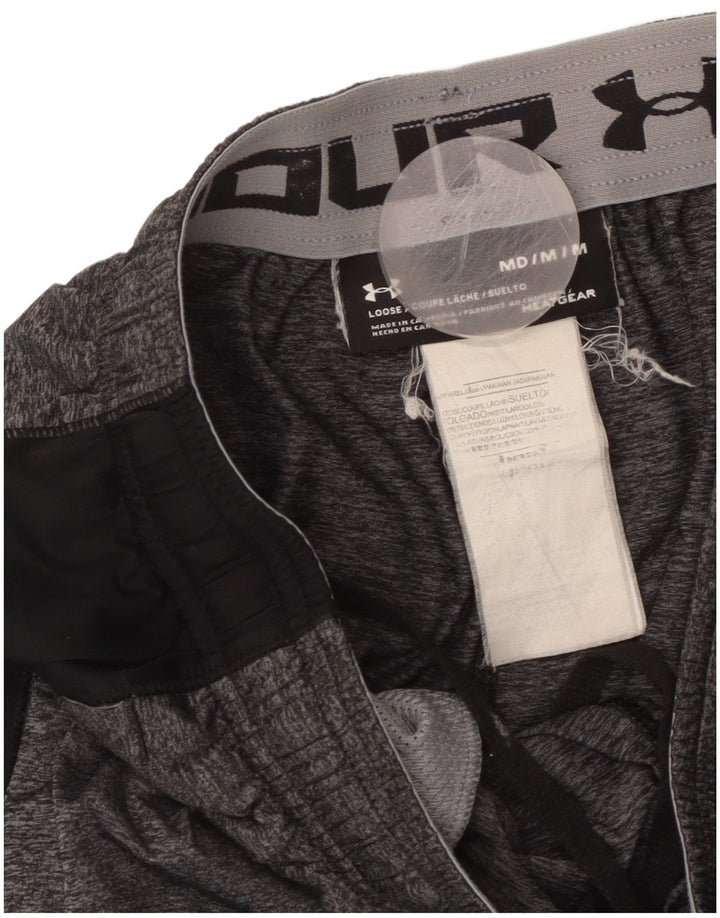 UNDER ARMOUR Short de Sport Heat Gear Homme Gris Moyen Colourblock