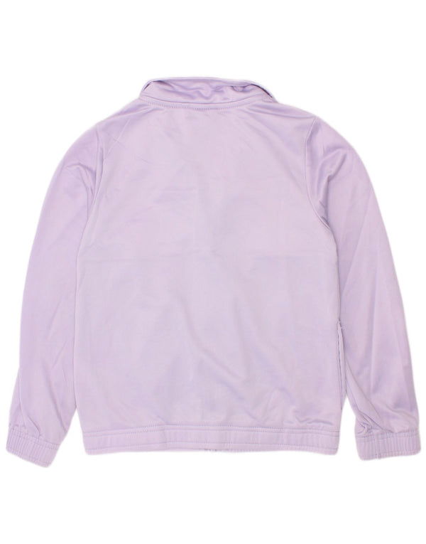Puma Veste de Survêtement Fille 5-6 Ans Violet Colorblock Polyester