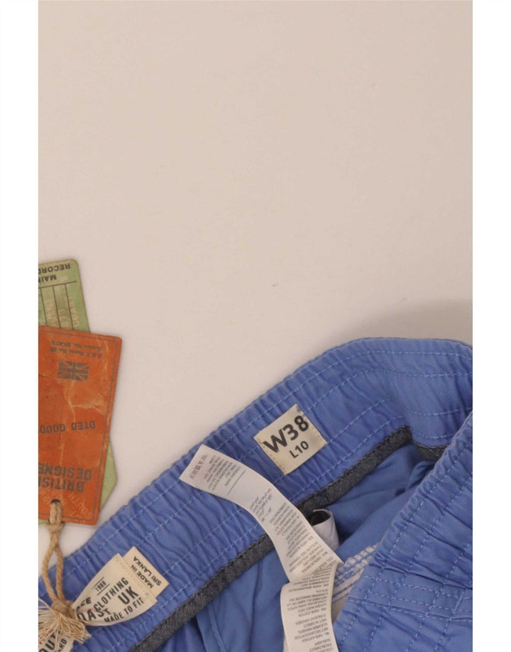 Fat Face Short Chino Homme W38 XL Bleu Coton