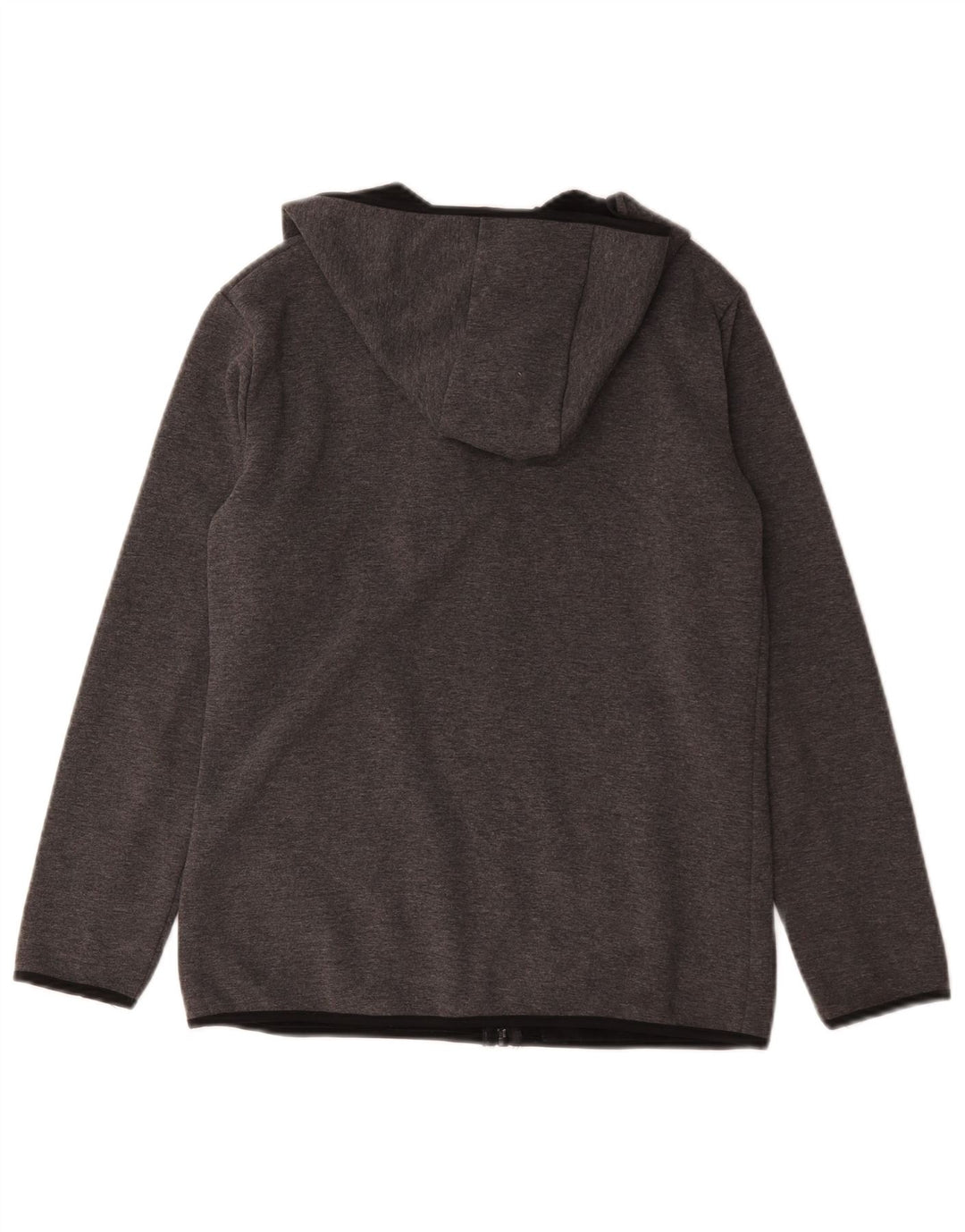 Ellesse Pull à capuche zippé pour homme Petit gris Polyester