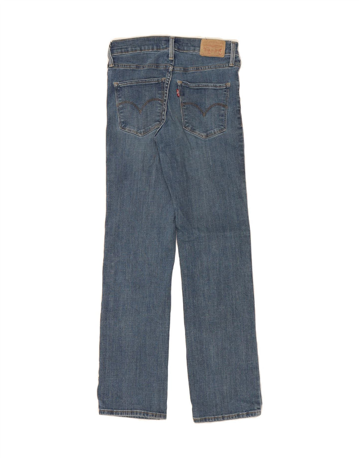 LEVI'S Womens 314 Shaping Straight Jeans W26 L29 Blue Vintage Levi's and Second-Hand Levi's from Messina Hembry 