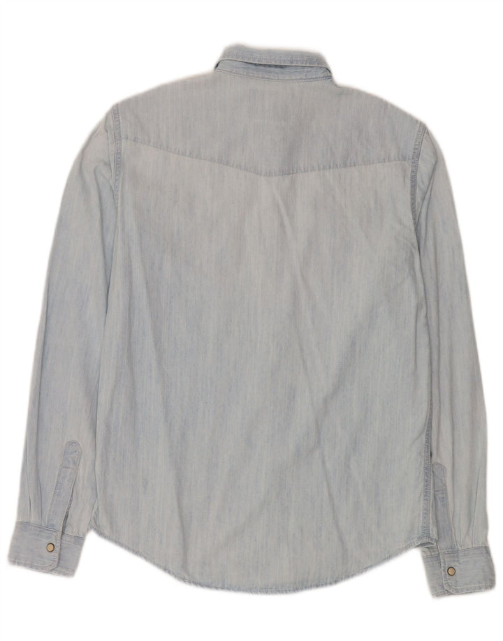 Chemise En Jean Bleu Moyen | Zara Homme