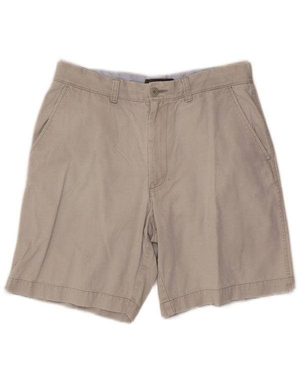 Marks & Spencer Short chino pour homme Medium W32 Beige Coton