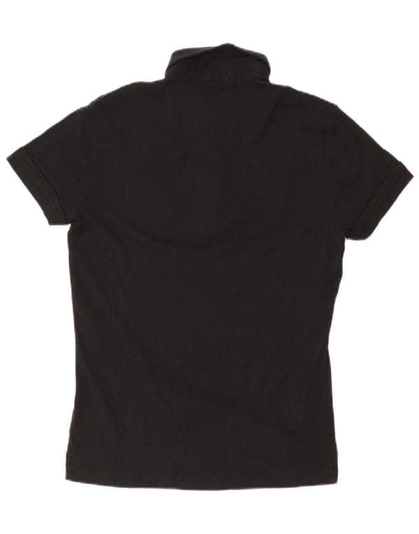 Polo Femme Gas UK 10 Petit Coton Noir