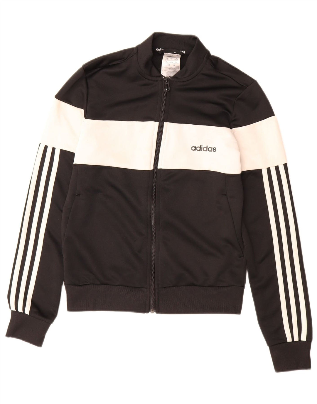 ADIDAS Veste de Survêtement Aeroready Fille 13-14 Ans Noir Colorblock