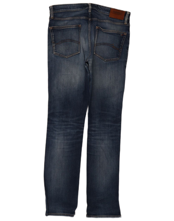 Tommy Hilfiger Jean droit homme W33 L34 bleu coton