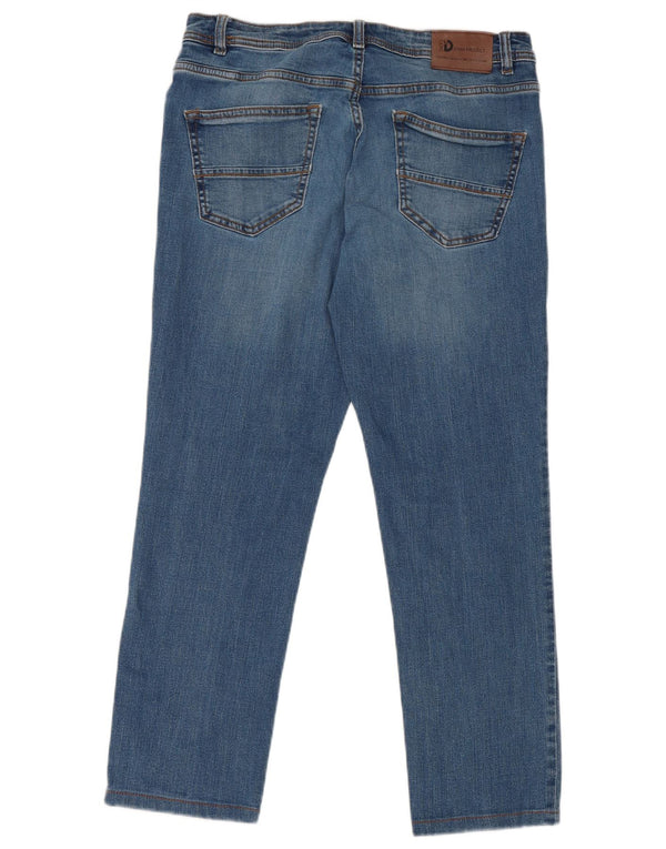 Dack's Jean Slim Homme IT 48 Medium W32 L27 Bleu Coton