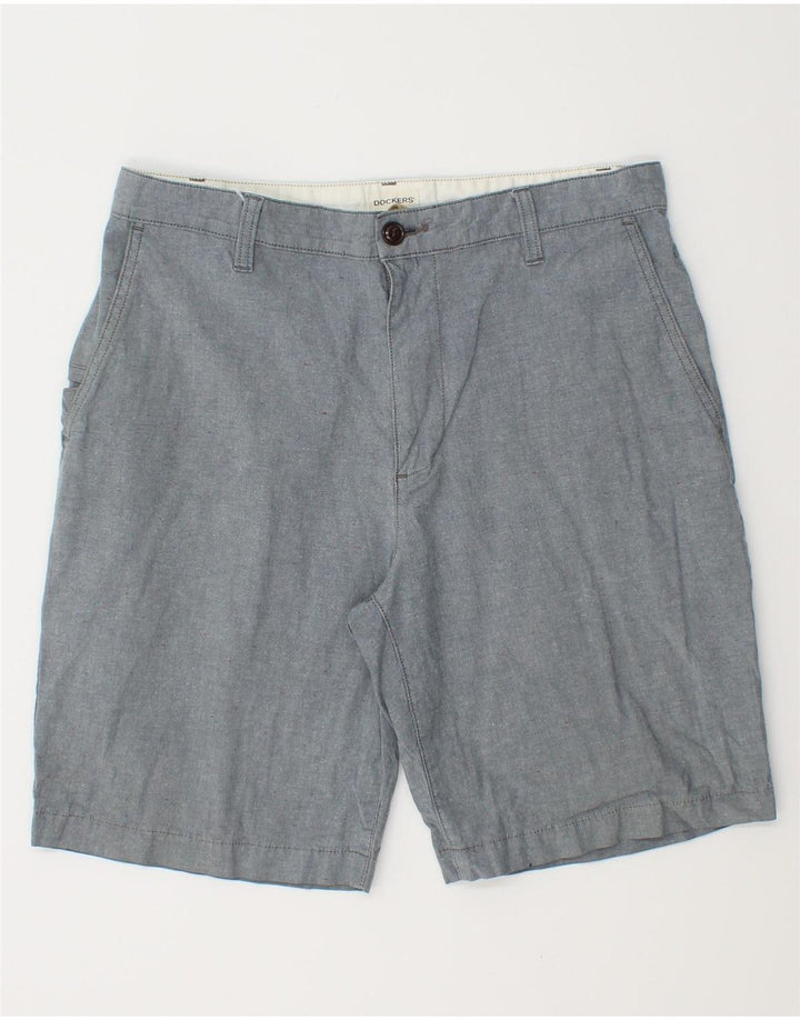 Dockers Short Chino Homme W32 Gris Moyen Coton