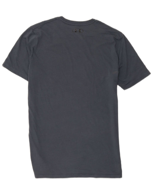 Under Armour Tee-Shirt Heat Gear Homme Bleu Marine Moyen